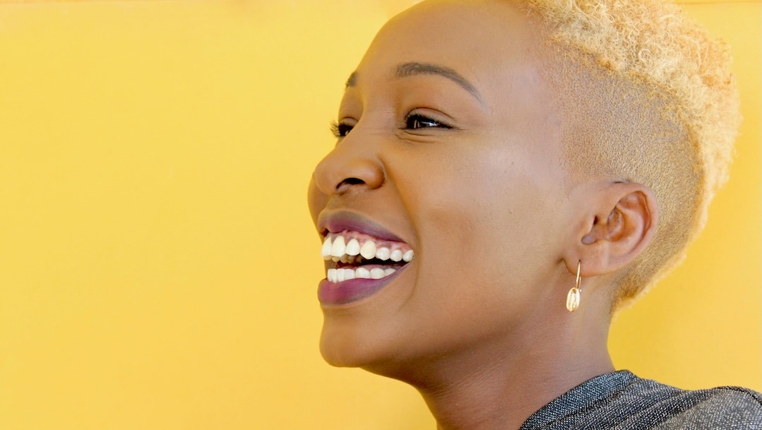 A confident smile with healthy gums